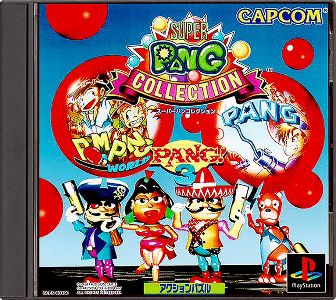 Super Pang Collection box art for Playstation